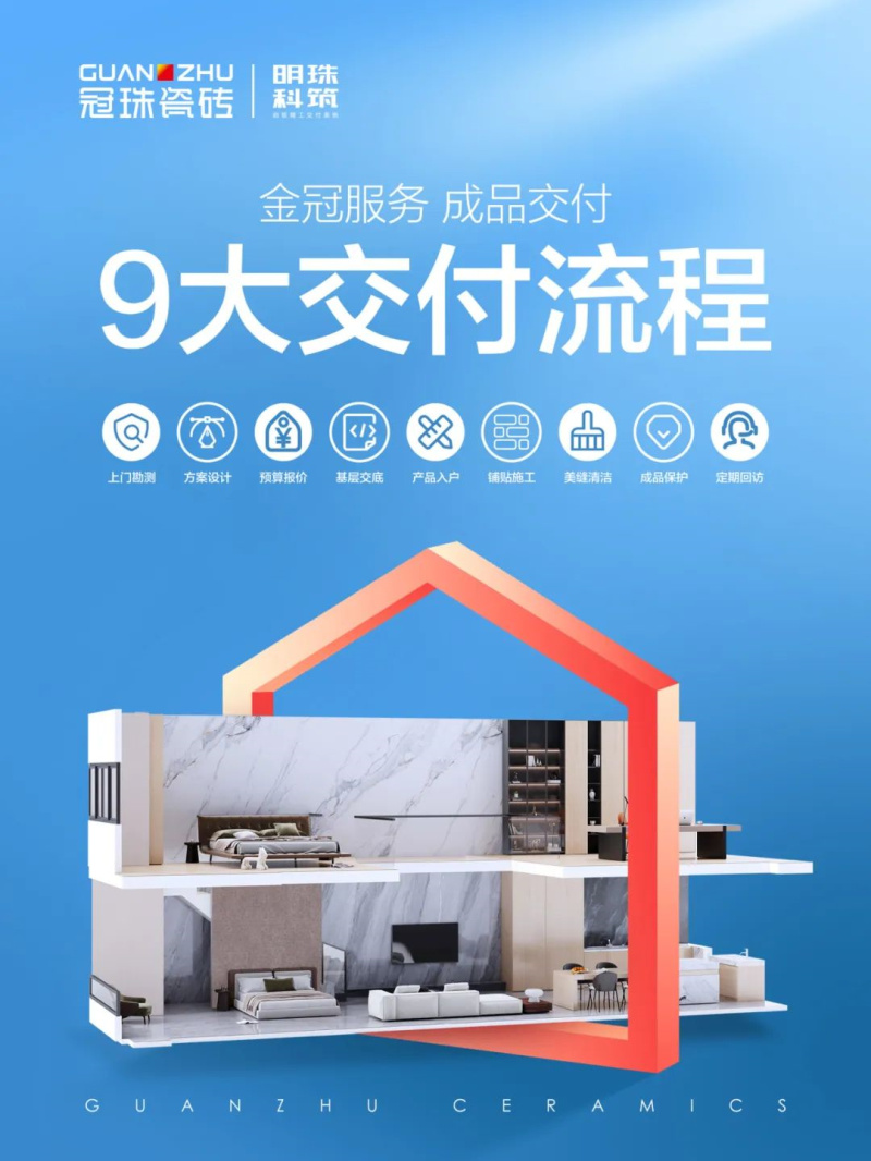 冠珠瓷砖荣获“2024年度家居行业服务榜样”大美品质获得肯定(图3)
