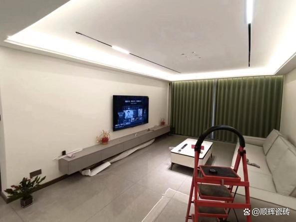 顺辉瓷砖·岩板品质装修实例｜简约风设计演绎现代家居生活之美(图2)