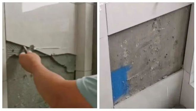 切记！瓷砖掉落与空鼓基层处理很关键？(图1)