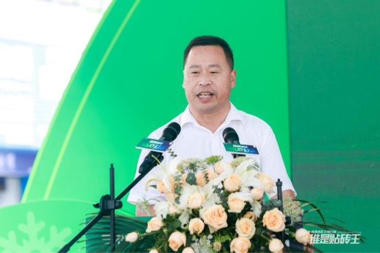 谁是贴砖王！三棵树国漆国匠第五届防水涂料瓷砖胶铺贴竞技大赛永州开赛(图7)