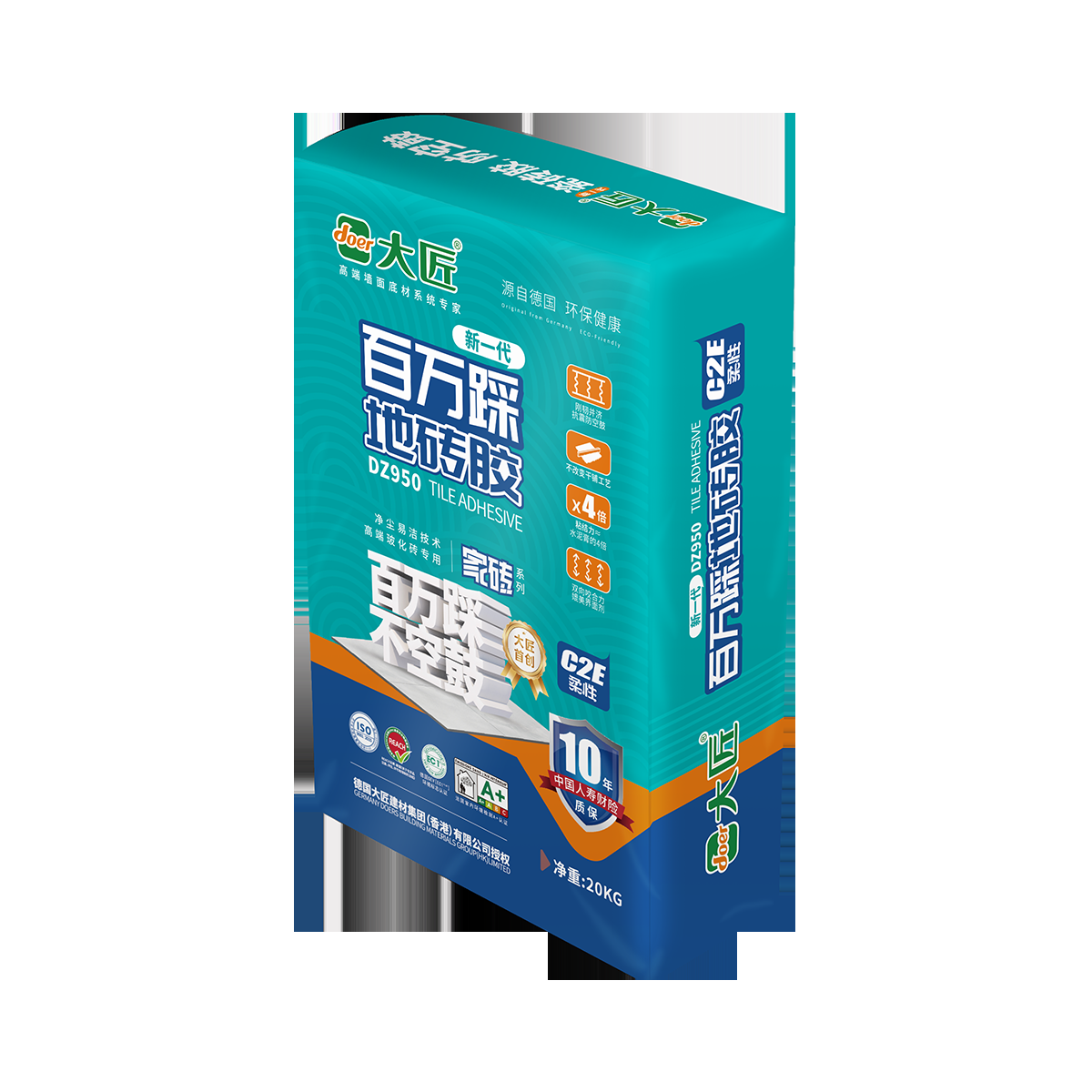 防空鼓用大匠瓷砖胶——大匠品牌全新瓷砖胶系列全国首发(图7)