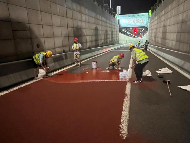 瘦西湖隧道这个入口有了新变化(图1)