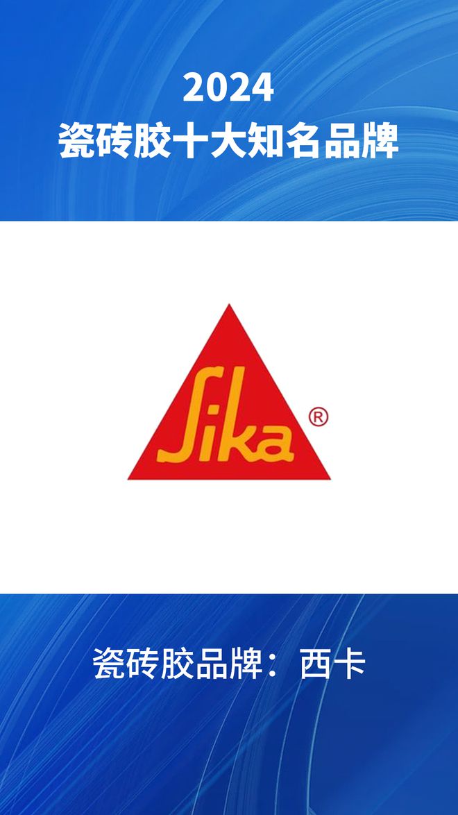 2024瓷砖胶十大知名品牌汇总瓷砖胶品牌行业榜单了解一下(图7)