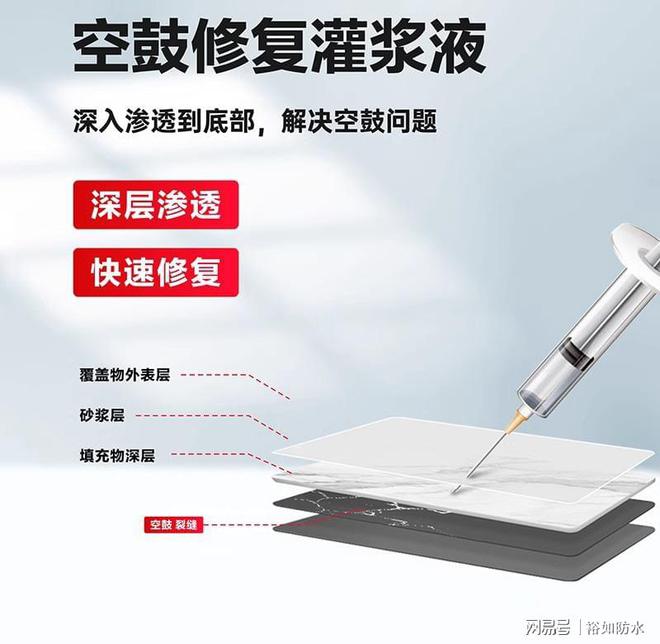 裕如空鼓注浆液：无痕修复瓷砖空鼓(图2)