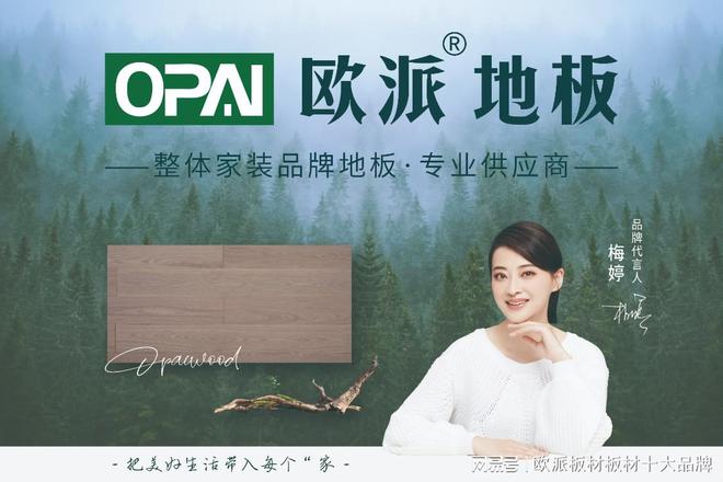 中国地板行业的十大领航品牌(图1)