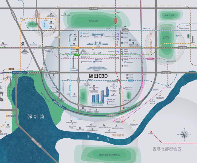 深圳福田【承翰湾尚国际】预约网站国庆送好礼折扣大酬宾(图8)