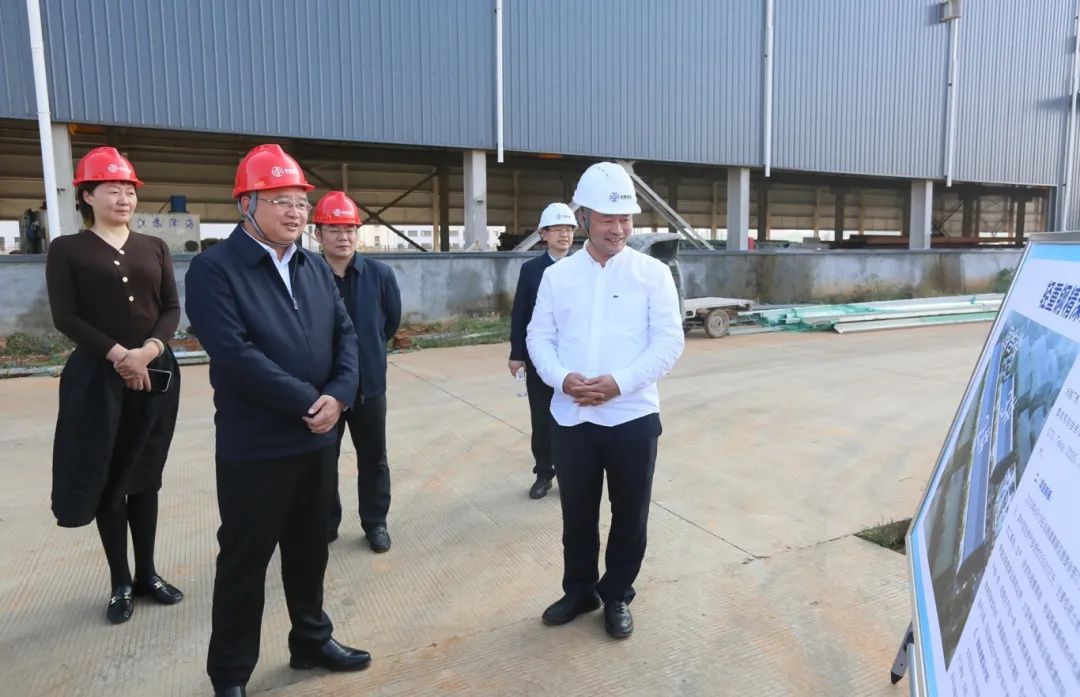 湘潭高新区负责人调研园区重点项目建设全力保障项目高效推进(图1)
