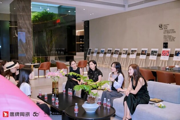 鹰牌陶瓷诗意风雅“中国瓷·宋系列”一一设计师“国风瓷砖产品”研发交流会圆满收官(图9)