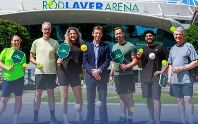 匹克球成为澳网正式比赛项目英利奥与您一起Pickleball(图1)