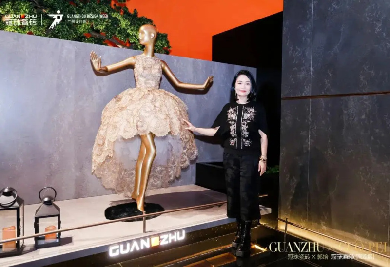 冠珠瓷砖×郭培：当东方美学邂逅匠心工艺高定精神如何重塑品质生活？(图3)