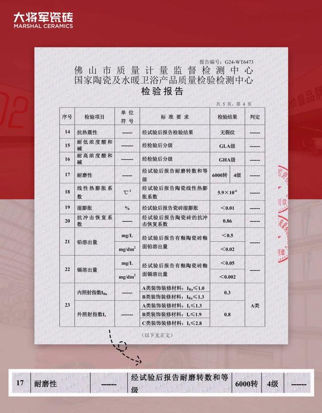 扒！瓷砖一线品牌大将军瓷砖“耐磨”铠甲的炼成之道(图10)