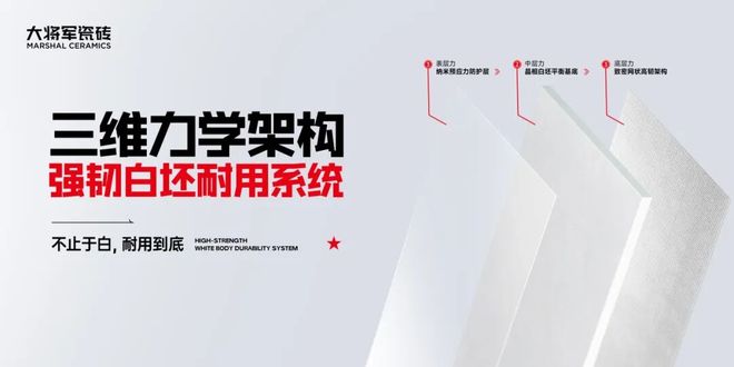 硬核升级耐用到底大将军瓷砖【三耐超韧白坯】实力登场(图6)